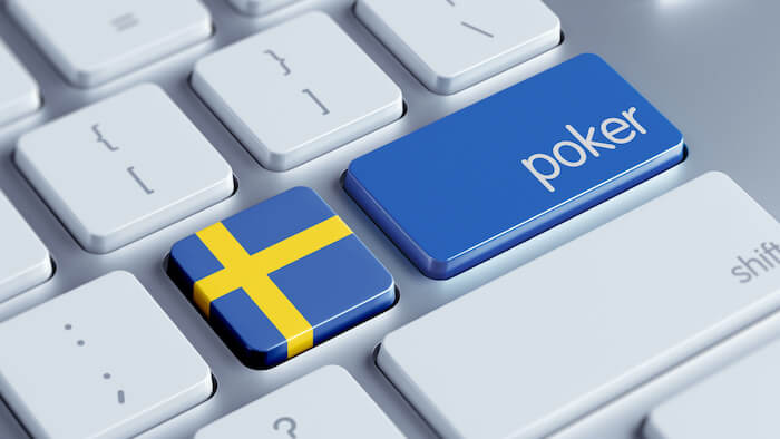tangentbord med svensk flagga